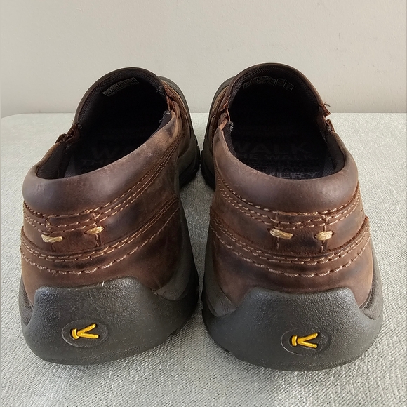 KEEN Kaci ll Womens Brown Leather Slip On Shoes - Picture 7 of 10